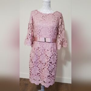 NWT Pink Lace Dress